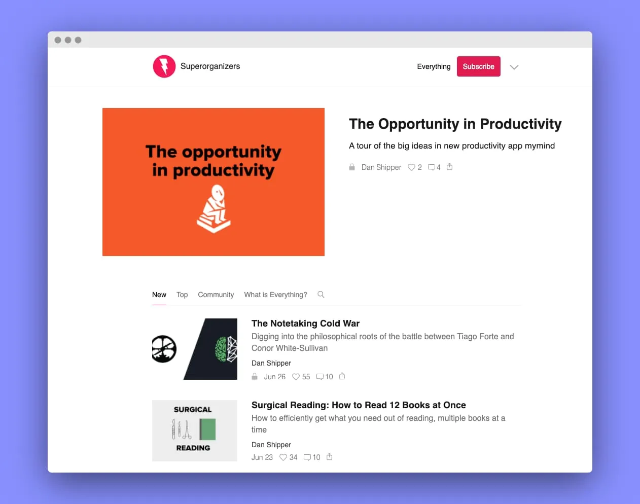 superorganizers substack